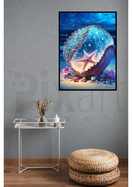 Deniz Yıdızı 30 * 40 cm Pixart Sanat Elmas Mozaik Tablo Diamond Türkiye modelleri