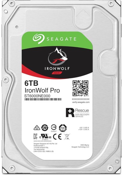 Ironwolf Pro ST6000NE000 6tb 7200RPM 3.5