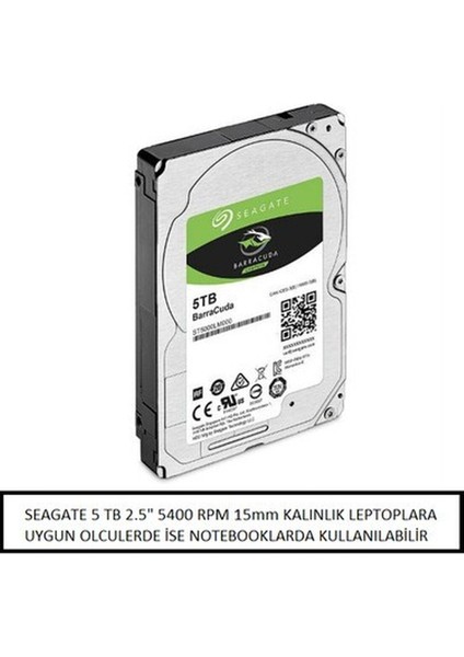Barracuda 5tb 5400RPM Sata 6gb/s 128 MB Cache 2.5\