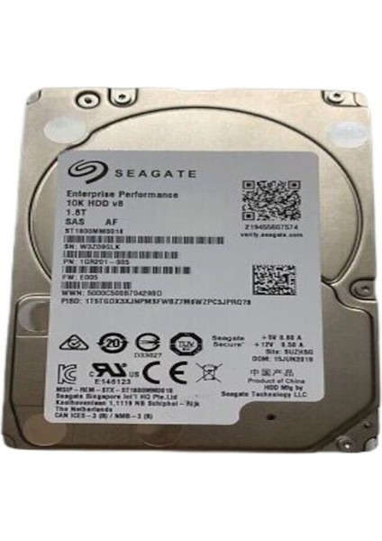 ST1800MM0018 2.5\" 1800 GB Sas Sabit Disk