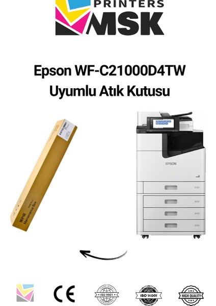 Epson WF-C21000D4TW Uyumlu Atık Kutusu