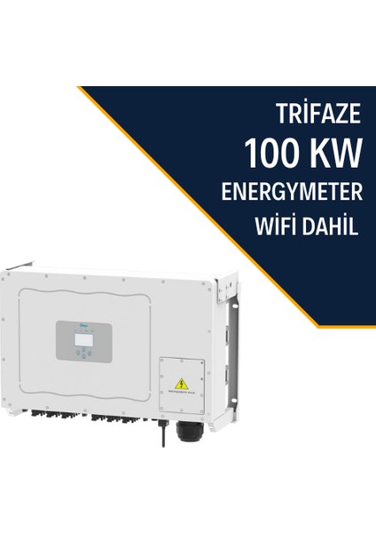 100KW On Grid Trifaze Inverter