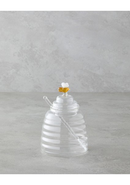 Margrete Borosilikat Kavanoz 430 ml Kahve