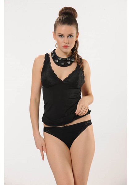 Siyah Atlet Külot Takım - 3011 modelleri