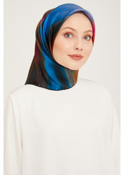 Nostalji Serisi Sura Ipek Eşarp 9017DS-01