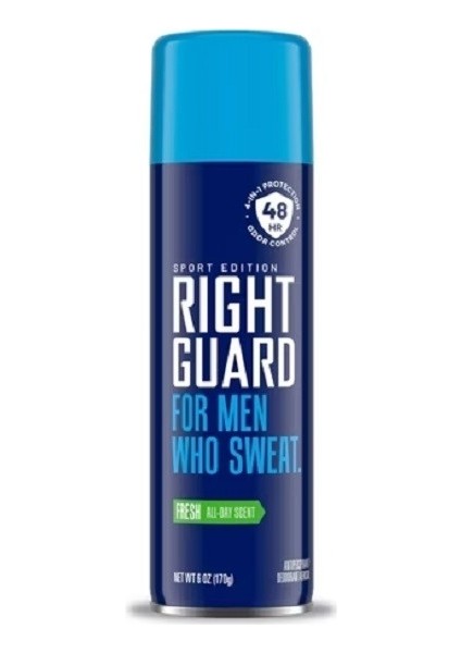 Sport Antiperspirant & Deodorant Spray, Fresh Scent 170GR