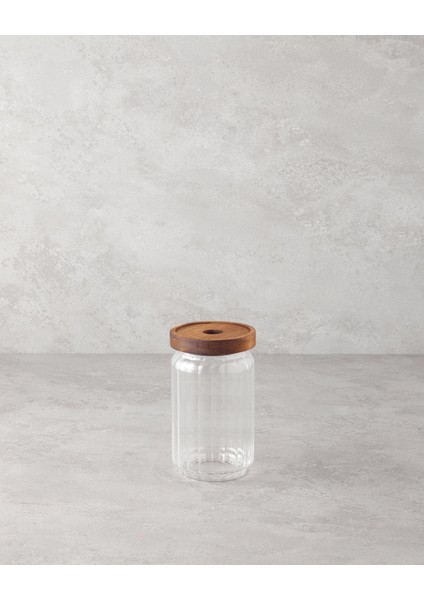 Roche Borosilikat Kavanoz 770 ml Kahve