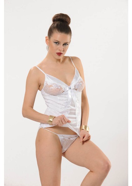 Beyaz Atlet Külot Takım - 3010 indirimleri