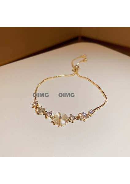 Yeni Elektroliz Zirkonya Aşk Iyi Şans Bilezik Niş Tatlı Yüz Nimet Bilezik Mizaç Bilezik Duygusu Ile (Yurt Dışından)