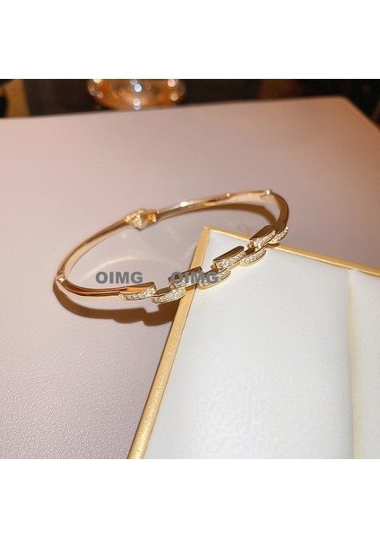 Yeni Geometrik Iyi Şans Bileziği Narin Vintage Bilezik Kutsama El Takıları (Yurt Dışından)