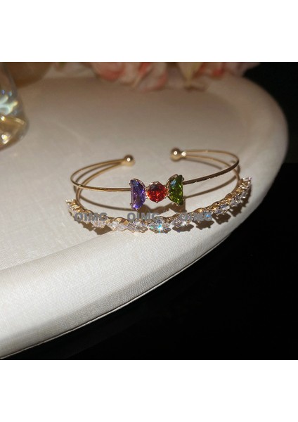 Yeni Elektroliz Zirkonya Aşk Iyi Şans Bilezik Niş Tatlı Yüz Nimet Bilezik Mizaç Bilezik Duygusu Ile (Yurt Dışından)