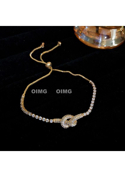 Yeni Ağır Sanayi Iyi Şanslar Bilezik Zarif Işık Lüks Mizaç Bilezik Kişiselleştirilmiş Nimet El Takı (Yurt Dışından)