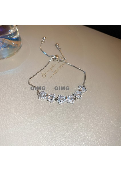 Yeni Ağır Sanayi Iyi Şanslar Bilezik Zarif Işık Lüks Mizaç Bilezik Kişiselleştirilmiş Nimet El Takı (Yurt Dışından)