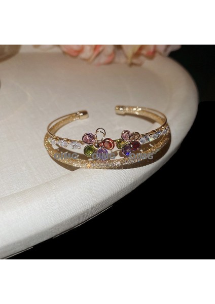 Yeni Elektroliz Zirkonya Aşk Iyi Şans Bilezik Niş Tatlı Yüz Nimet Bilezik Mizaç Bilezik Duygusu Ile (Yurt Dışından)