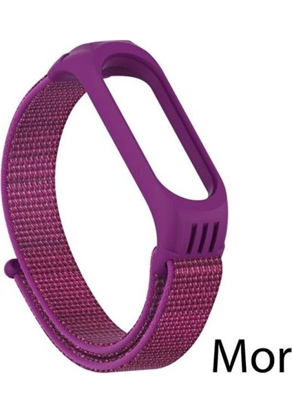 Xiaomi Mi Band 5 Mi Band 6 Mi Band 7 Loop Örgü Spor Kordon Kayış