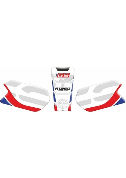 Bmw Gs R1250 2019 - 2024 Uyumlu Tank Pad Set 001