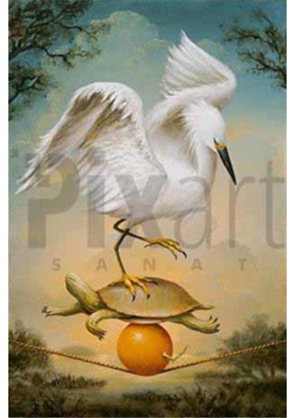 Ip Üzerindeki Oyun Pixart Sanat Elmas Mozaik Tablo Diamond Türkiye 43*63