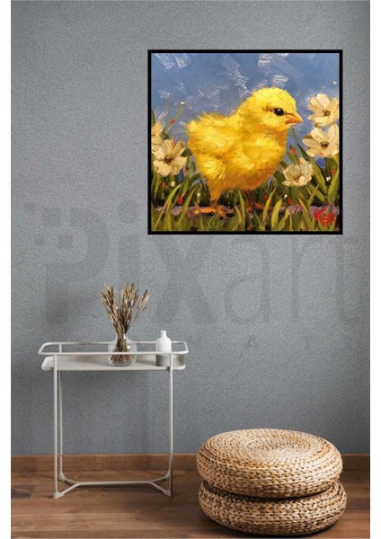 Civciv 40 x 40 Elmas Mozaik Tablo
