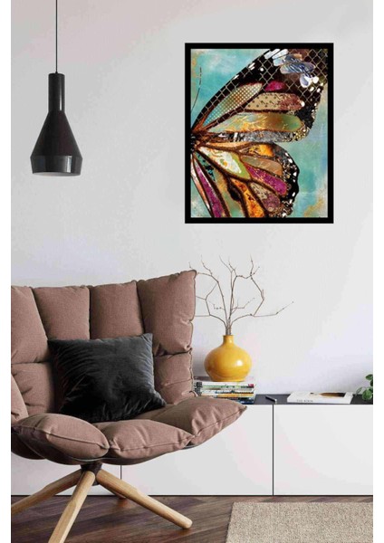 Mükemmel Desenli Kelebek Kanadı Pixart Sanat Elmas Mozik Tablo Daimond Türkiye 37*52 modelleri