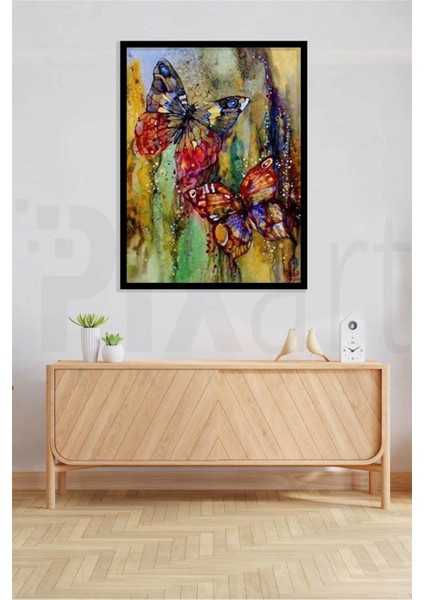 Işık Kelebekleri Pixart Sanat Elmas Mozik Tablo Daimond Türkiye 50*66 fiyatları