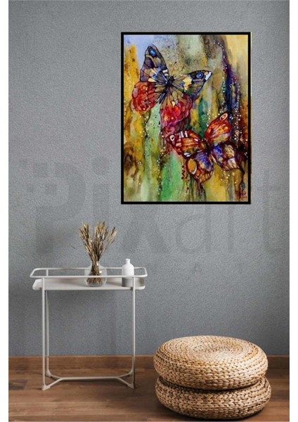 Işık Kelebekleri Pixart Sanat Elmas Mozik Tablo Daimond Türkiye 50*66 modelleri