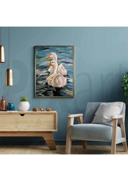 Ördekler Pixart Sanat Elmas Mozik Tablo Daimond Türkiye 48*60 fiyatları