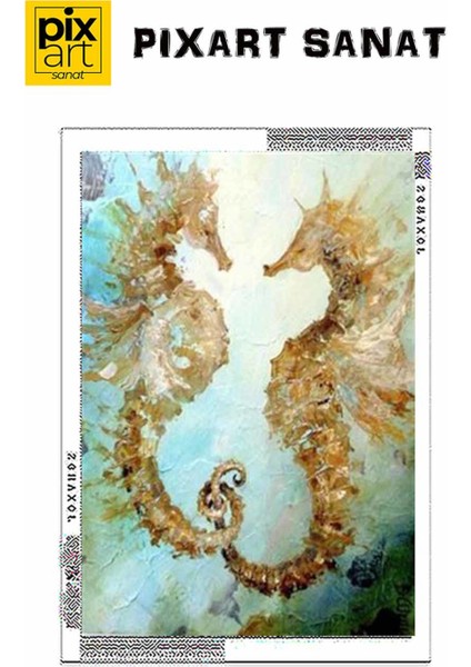 Deniz Altındaki Aşk Pixart Sanat Elmas Mozik Tablo Daimond Türkiye 50*71 fırsatları