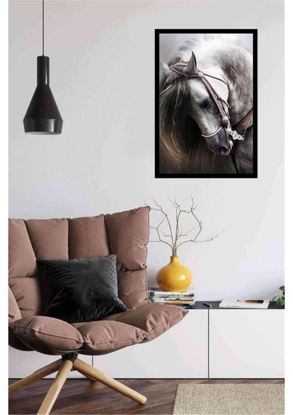 Yalnız Beyaz At Pixart Sanat Elmas Mozaik Tablo Diamond Türkiye 37*52 fiyatları