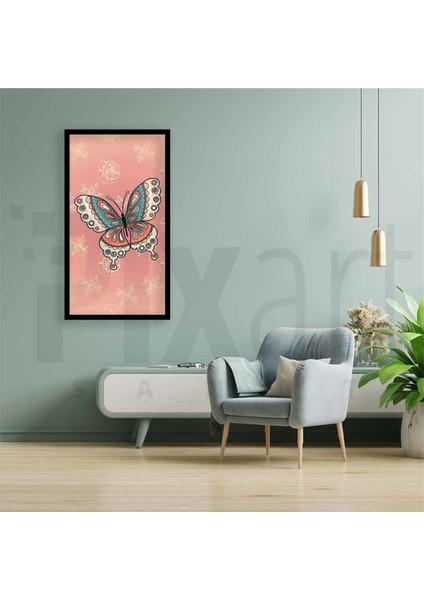 Tatlı Kelebek Çizimi Pixart Sanat Elmas Mozaik Tablo Diamond Türkiye 38*66 fiyatları