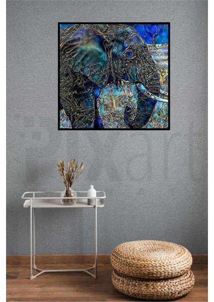 Elmastan Fil Pixart Sanat Elmas Mozaik Tablo Diamond Türkiye 72*70 fiyatları