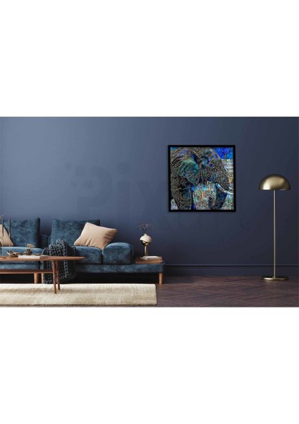 Elmastan Fil Pixart Sanat Elmas Mozaik Tablo Diamond Türkiye 72*70 modelleri