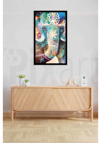 Otantik Fil Pixart Sanat Elmas Mozaik Tablo Diamond Türkiye 32*51 fiyatları