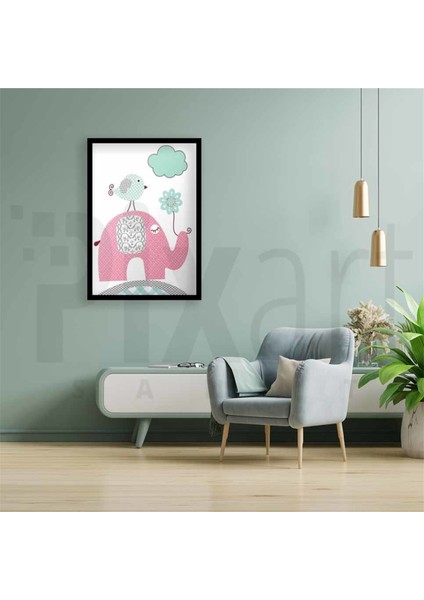 Minik Arkadaşlar Çizim Pixart Sanat Elmas Mozaik Tablo Diamond Türkiye 50*73 fiyatları