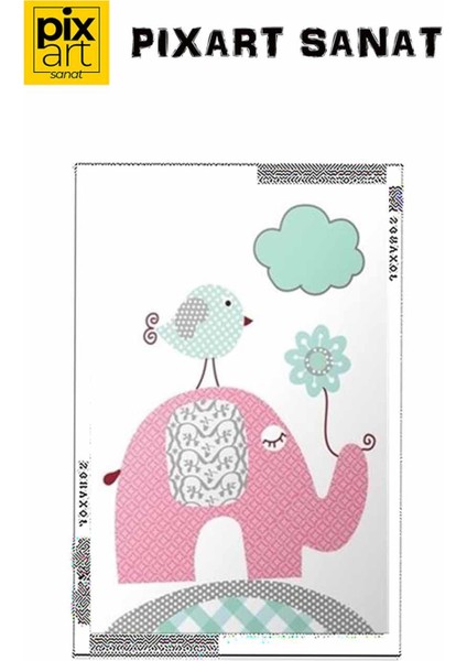 Minik Arkadaşlar Çizim Pixart Sanat Elmas Mozaik Tablo Diamond Türkiye 50*73 fırsatları
