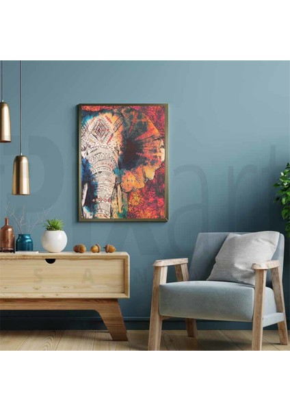 Etnik Desen Fil 40 x 60 Elmas Mozaik Tablo fiyatları