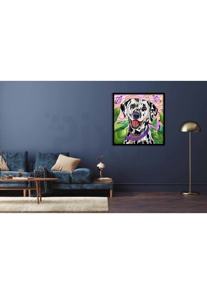 Mutlu Dalmaçyalı Pixart Sanat Elmas Mozaik Tablo Diamond Türkiye 58*58 fiyatları