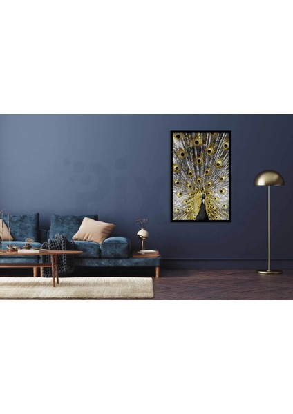 Muhteşem Tavus Kuşu Pixart Sanat Elmas Mozaik Tablo Diamond Türkiye 48*73 fiyatları