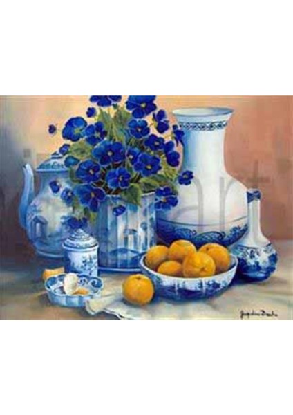 Çini Takım Pixart Sanat Elmas Mozaik Tablo Diamond Türkiye 66*51