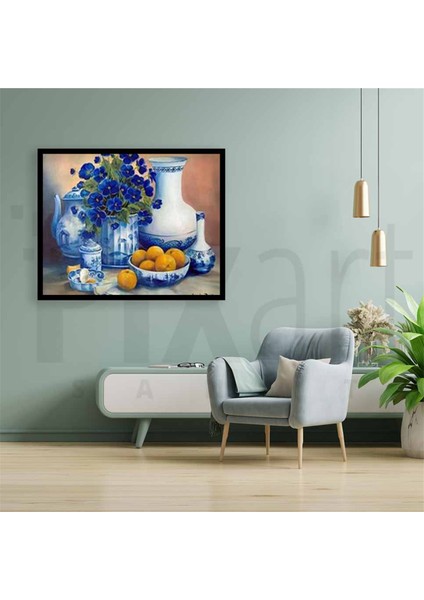 Çini Takım Pixart Sanat Elmas Mozaik Tablo Diamond Türkiye 66*51 fiyatları