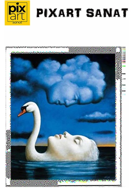 Doğa Üstü Aşk Pixart Sanat Elmas Mozik Tablo Daimond Türkiye 58*71 fırsatları