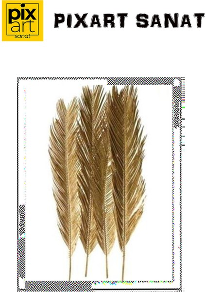 Altın Sarısı Tüyler Pixart Sanat Elmas Mozaik Tablo Diamond Türkiye 55*73 fırsatları