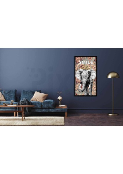 Fil Pixart Sanat Elmas Mozik Tablo Daimond Türkiye 46*78 fiyatları