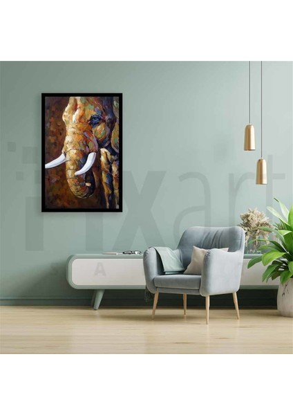 Fil Dişi Pixart Sanat Elmas Mozik Tablo Daimond Türkiye 38*63 fiyatları