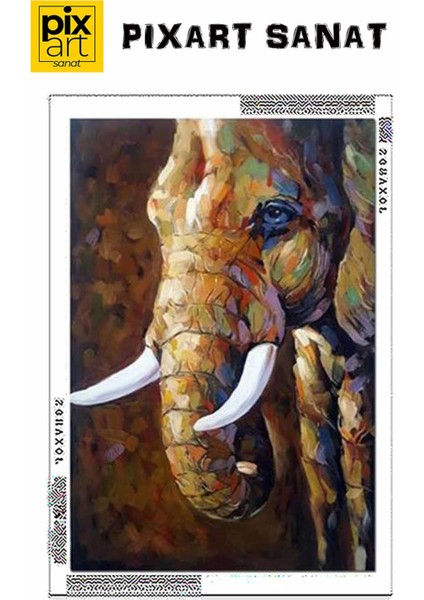 Fil Dişi Pixart Sanat Elmas Mozik Tablo Daimond Türkiye 38*63 fırsatları