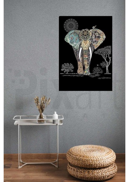 Farklı Evren ve Fil Pixart Sanat Elmas Mozik Tablo Daimond Türkiye 55*78 modelleri