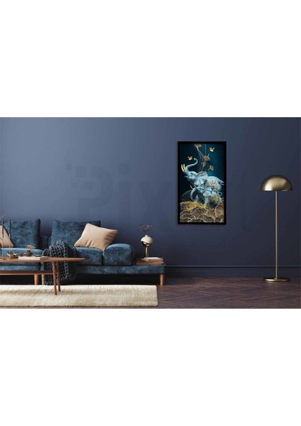 Neşeli Filler Pixart Sanat Elmas Mozik Tablo Daimond Türkiye 43*73 fiyatları
