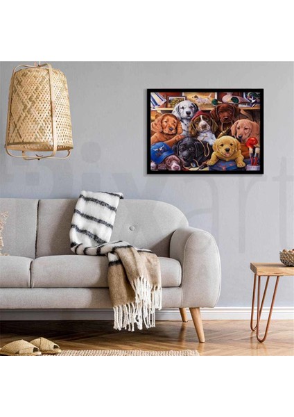 Renkli Dostlar Pixart Sanat Elmas Mozik Tablo Daimond Türkiye 57*42 modelleri