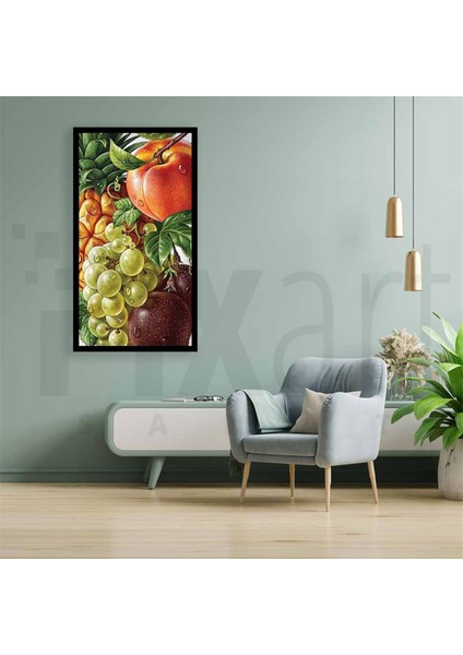 Taze Meyveler Pixart Sanat Elmas Mozaik Tablo Diamond Türkiye 20*36 modelleri