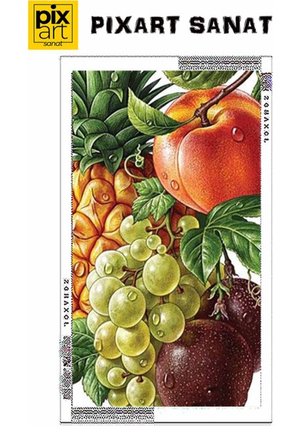Taze Meyveler Pixart Sanat Elmas Mozaik Tablo Diamond Türkiye 20*36 fırsatları