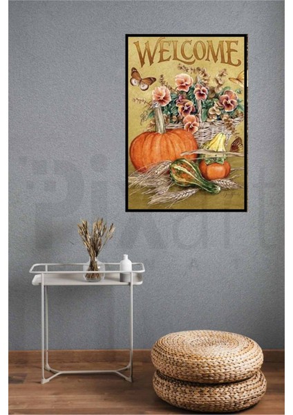 Balkabakları ve Çiçekler Pixart Sanat Elmas Mozaik Tablo Diamond Türkiye 33*51 fiyatları